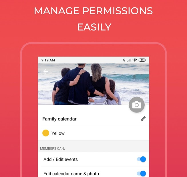 Screenshots GroupCal - Lịch được chia sẻ