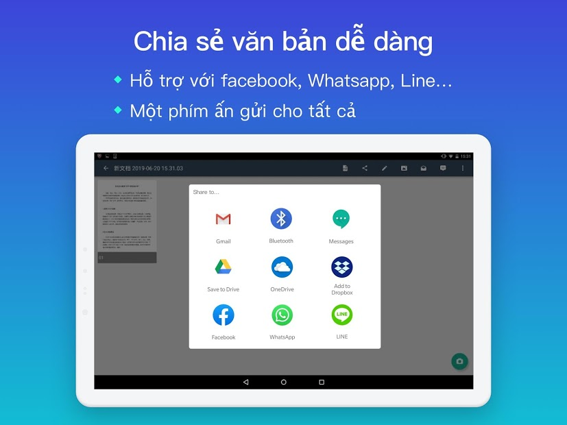 Screenshots CamScanne - Máy quét ảnh, quét thành pdf, miễn phí