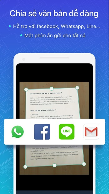 Screenshots CamScanne - Máy quét ảnh, quét thành pdf, miễn phí