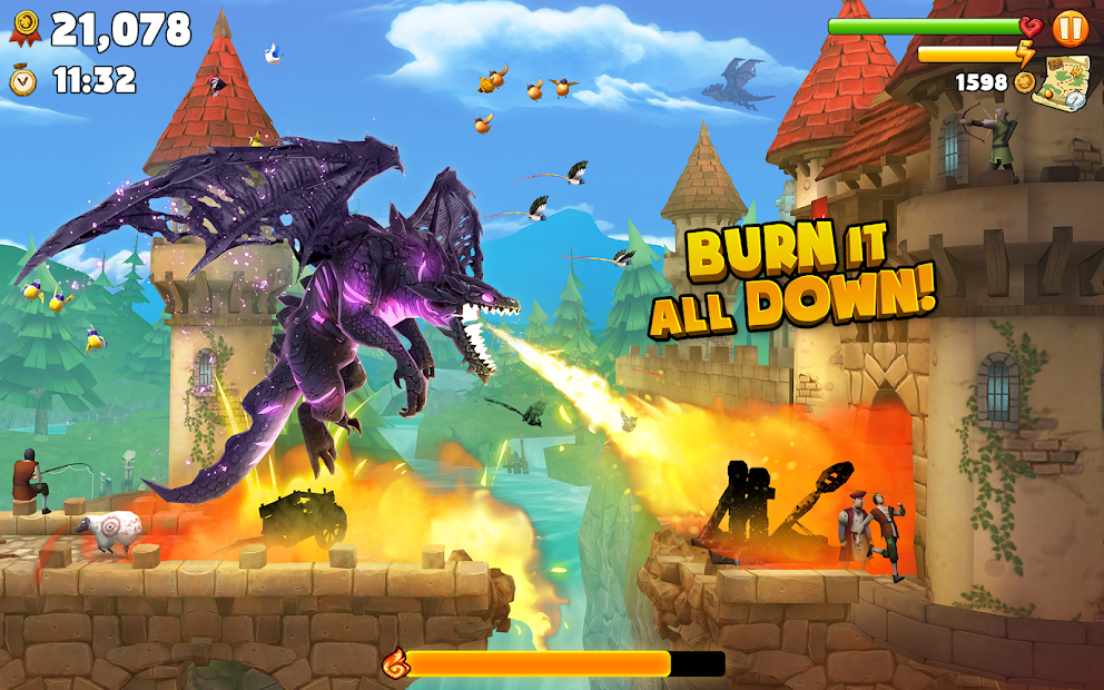 Screenshots Hungry Dragon - Rồng đói săn mồi