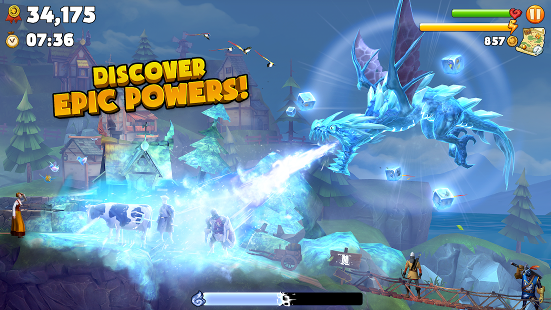 Screenshots Hungry Dragon - Rồng đói săn mồi