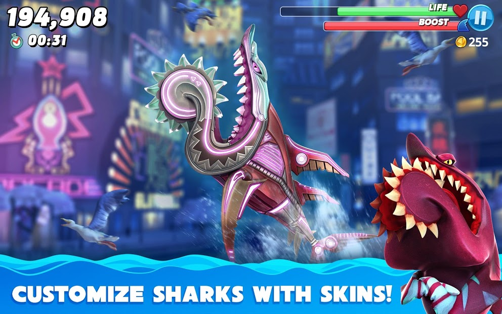 Screenshots Hungry Shark World - Siêu cá mập săn mồi