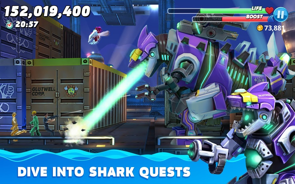 Screenshots Hungry Shark World - Siêu cá mập săn mồi