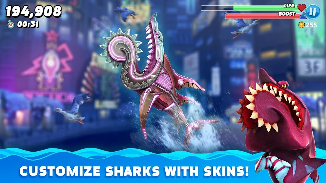 Screenshots Hungry Shark World - Siêu cá mập săn mồi