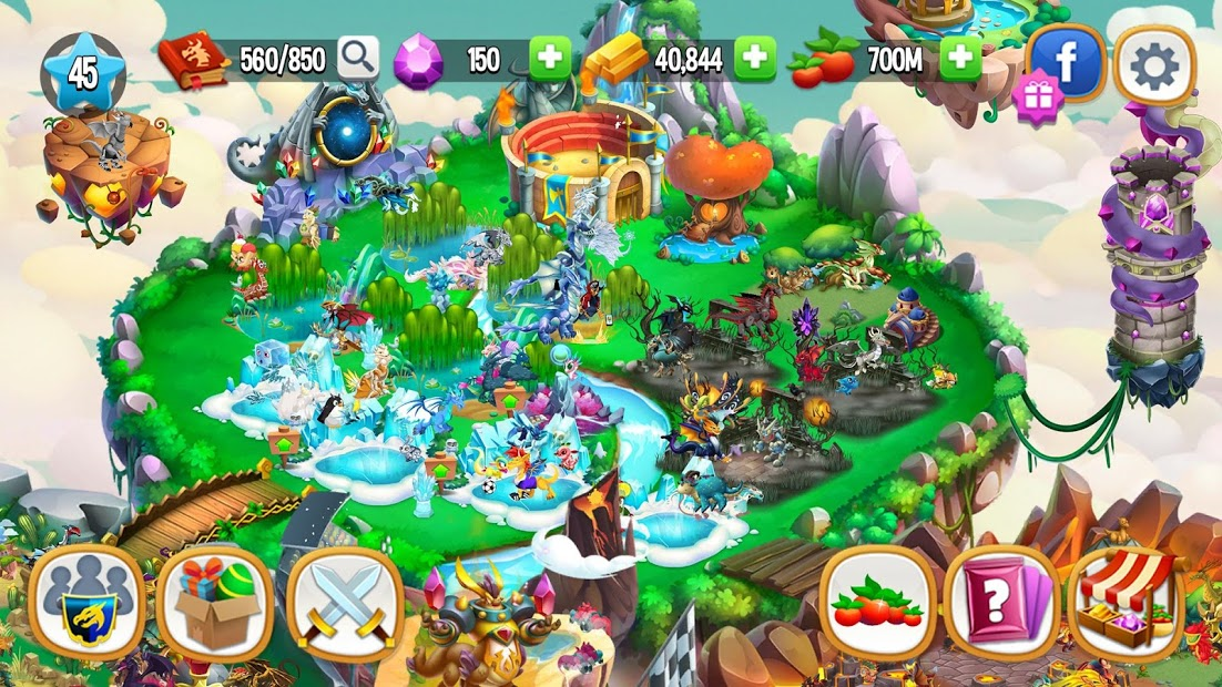 Dragon City - một thế giới kì diệu nơi bạn được tạo dựng và quản lý các loài rồng với sức phi phàm. Chắc chắn bạn sẽ thích thú khám phá thế giới của game thủ với hàng loạt các loài rồng đang chờ đợi bạn khám phá.