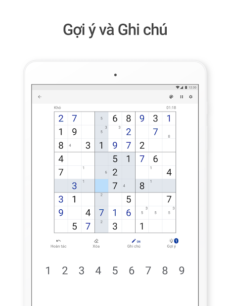 Screenshots Sudoku - Câu đố kinh điển