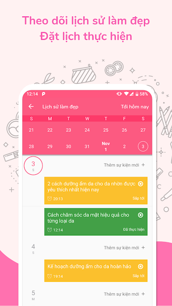 Screenshots Làm đẹp - Chăm sóc da và làm đẹp tự nhiên