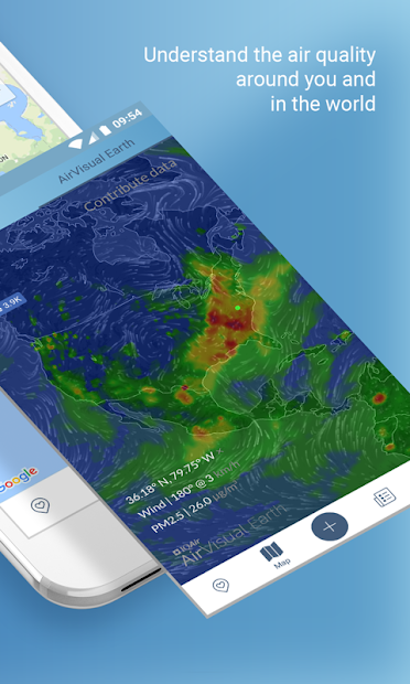 Screenshots AirVisual Air Quality Forecast: Theo dõi, dự báo chất lượng không khí