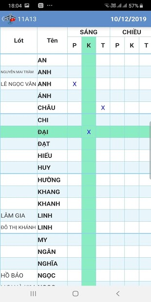 Screenshots Ứng dụng VietSchool: Tra cứu điểm, kết quả học tập, sổ liên lạc điện tử
