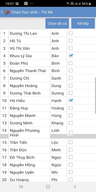 Screenshots Ứng dụng VietSchool: Tra cứu điểm, kết quả học tập, sổ liên lạc điện tử