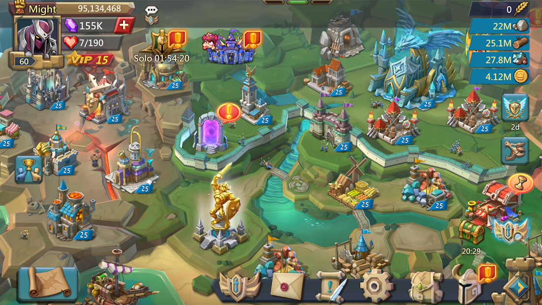 Screenshots Lords Mobile - Gamota game chiến thuật hay nhất năm 2019