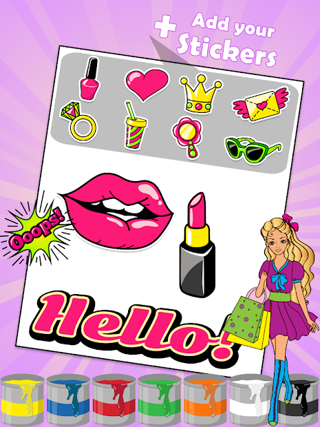 Screenshots Beauty Coloring Book 2: Tô màu cho bé