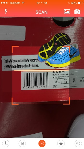 Screenshots Quét mã vạch & Đọc mã qr