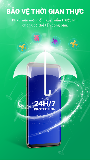 Screenshots Diệt Virus - Quét Virus (Tăng Tốc, Khóa Ứng Dụng)