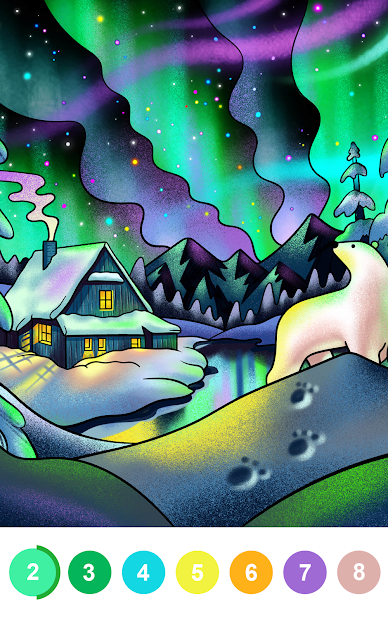 Screenshots Tô Màu Theo Số: Giúp Bé Tập Tô Màu