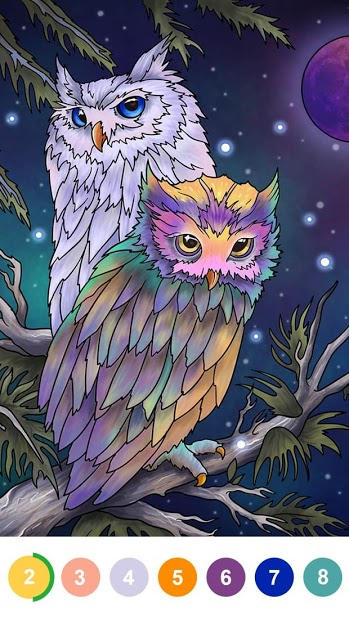 Screenshots Tô Màu Theo Số: Giúp Bé Tập Tô Màu