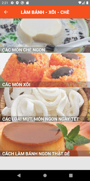 Screenshots Sách Nấu Ăn - 365 món ăn ngon mỗi ngày offline