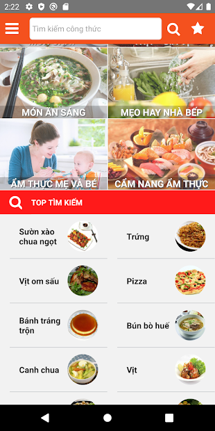 Screenshots Sách Nấu Ăn - 365 món ăn ngon mỗi ngày offline