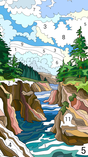 Screenshots Happy Color - Trò chơi tô màu