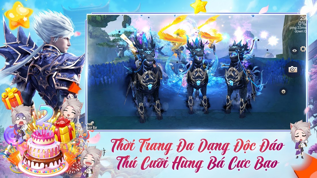 Screenshots Thục Sơn Kỳ Hiệp Mobile - Nhập vai kiếm hiệp mobile