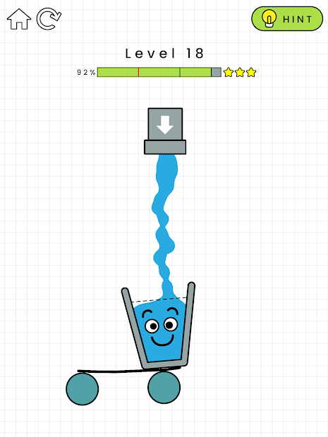 Screenshots Happy Glass - Đổ nước vào ly