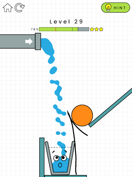 Screenshots Happy Glass - Đổ nước vào ly