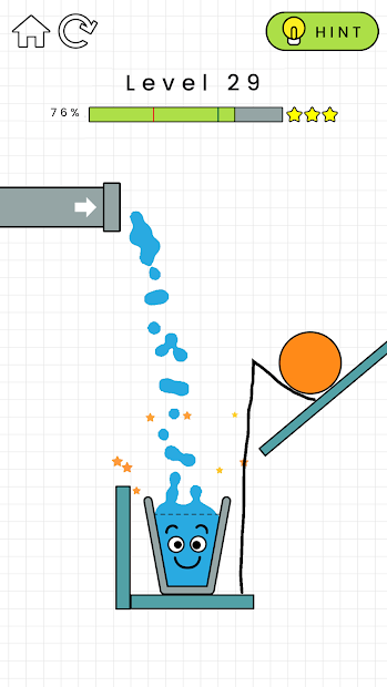 Screenshots Happy Glass - Đổ nước vào ly