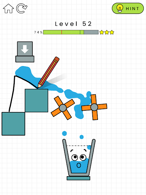 Screenshots Happy Glass - Đổ nước vào ly