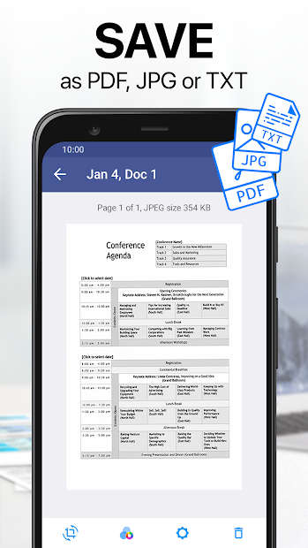 Screenshots iScanner - Biến điện thoại thành máy quét tài liệu