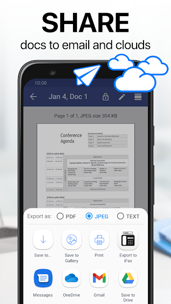 Screenshots iScanner - Biến điện thoại thành máy quét tài liệu