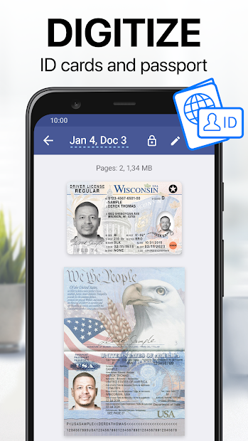 Screenshots iScanner - Biến điện thoại thành máy quét tài liệu