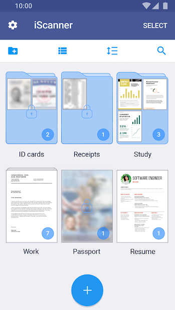 Screenshots iScanner - Biến điện thoại thành máy quét tài liệu