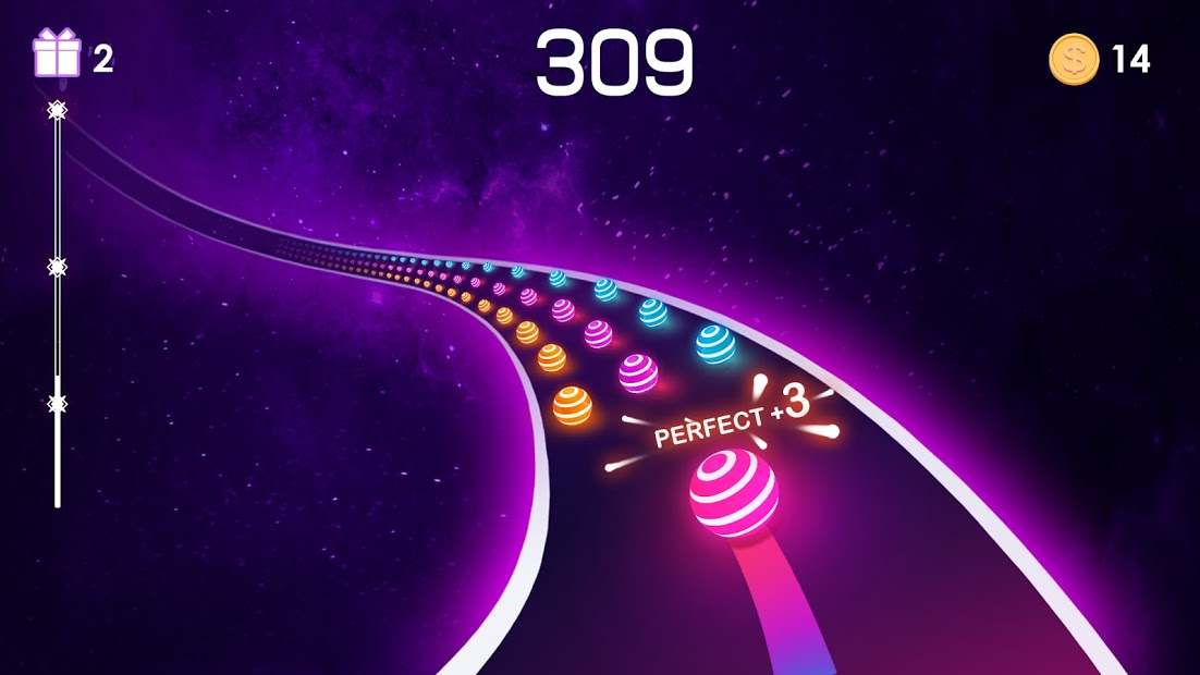 Screenshots Dancing Road: Color Ball Run - Đường đua âm nhạc