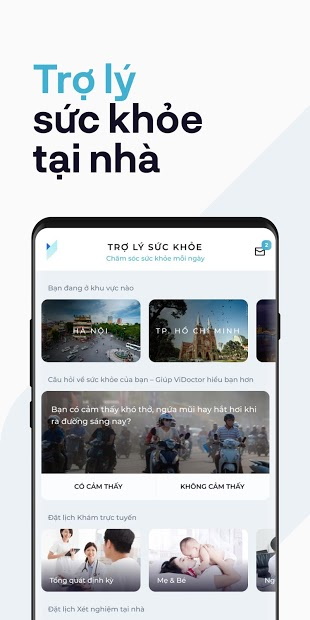 Screenshots ViDoctor - Y Tế Thông Minh: Khám bệnh, xét nghiệm tại nhà