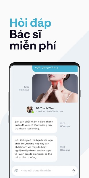 Screenshots ViDoctor - Y Tế Thông Minh: Khám bệnh, xét nghiệm tại nhà
