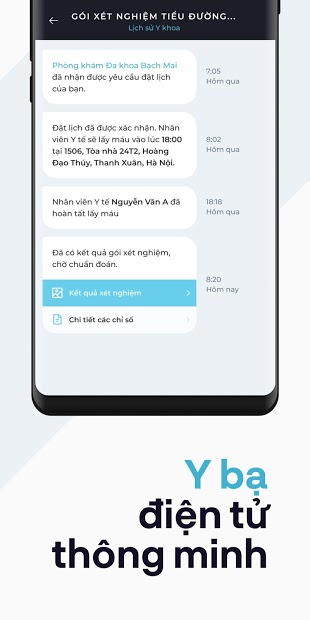 Screenshots ViDoctor - Y Tế Thông Minh: Khám bệnh, xét nghiệm tại nhà