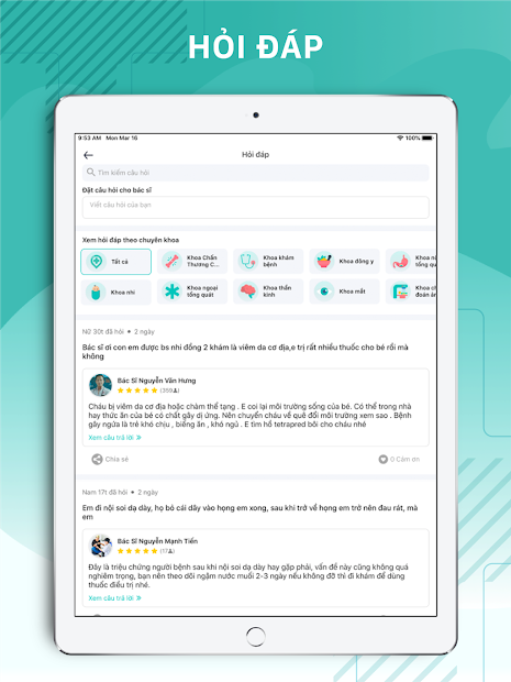 Screenshots DROH Bệnh Viện Đa Khoa Bỏ Túi: Khám bệnh online với Bác sĩ