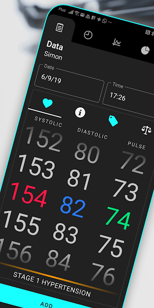 Screenshots Blood Pressure - Huyết áp: Quản lý huyết áp của bạn