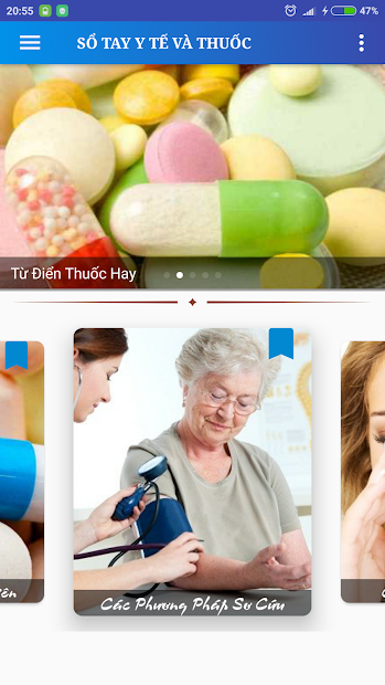 Screenshots Sổ Tay Bệnh Và Thuốc | Từ Điển Thuốc
