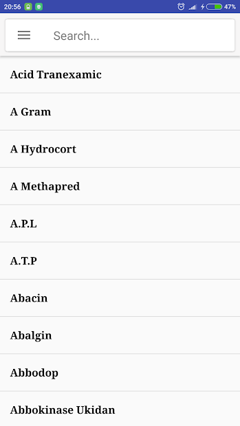 Screenshots Sổ Tay Bệnh Và Thuốc | Từ Điển Thuốc