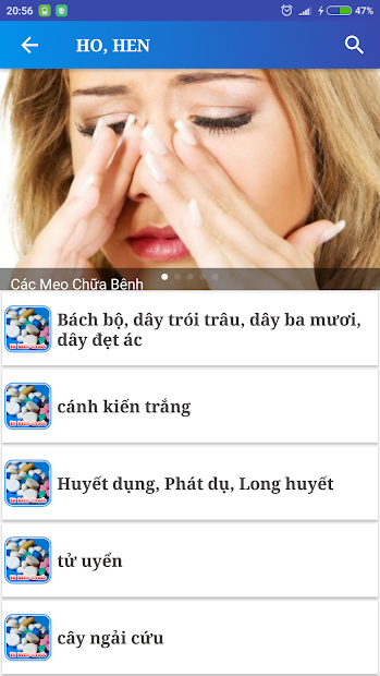 Screenshots Sổ Tay Bệnh Và Thuốc | Từ Điển Thuốc