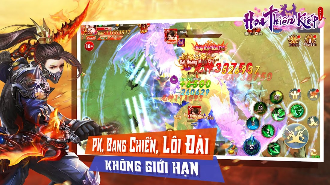 Screenshots Hoa Thiên Kiếp - Tiên hiệp Mobile
