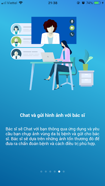Screenshots VietSkin - Kết nối bác sĩ da liễu Việt Nam: Khám da mụn, mụn trứng cá online