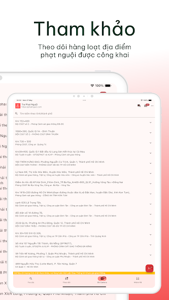 Screenshots Ứng dụng tra cứu phạt nguội, vi phạm giao thông | Link tải, hướng dẫn sử dụng, mẹo thủ thuật