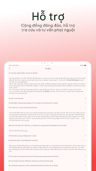 Screenshots Ứng dụng tra cứu phạt nguội, vi phạm giao thông | Link tải, hướng dẫn sử dụng, mẹo thủ thuật