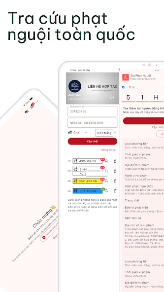 Screenshots Ứng dụng tra cứu phạt nguội, vi phạm giao thông | Link tải, hướng dẫn sử dụng, mẹo thủ thuật