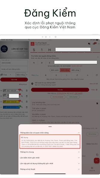 Screenshots Ứng dụng tra cứu phạt nguội, vi phạm giao thông | Link tải, hướng dẫn sử dụng, mẹo thủ thuật