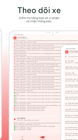 Screenshots Ứng dụng tra cứu phạt nguội, vi phạm giao thông | Link tải, hướng dẫn sử dụng, mẹo thủ thuật