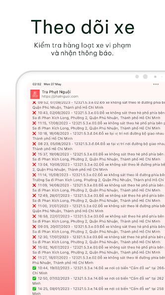 Screenshots Ứng dụng tra cứu phạt nguội, vi phạm giao thông | Link tải, hướng dẫn sử dụng, mẹo thủ thuật