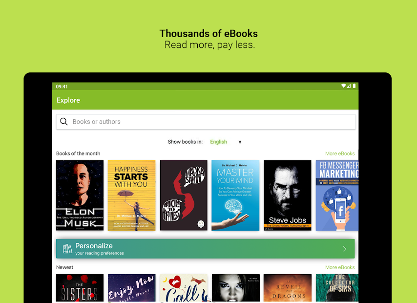 Screenshots Media365 Book Reader - Ứng dụng đọc sách điện tử